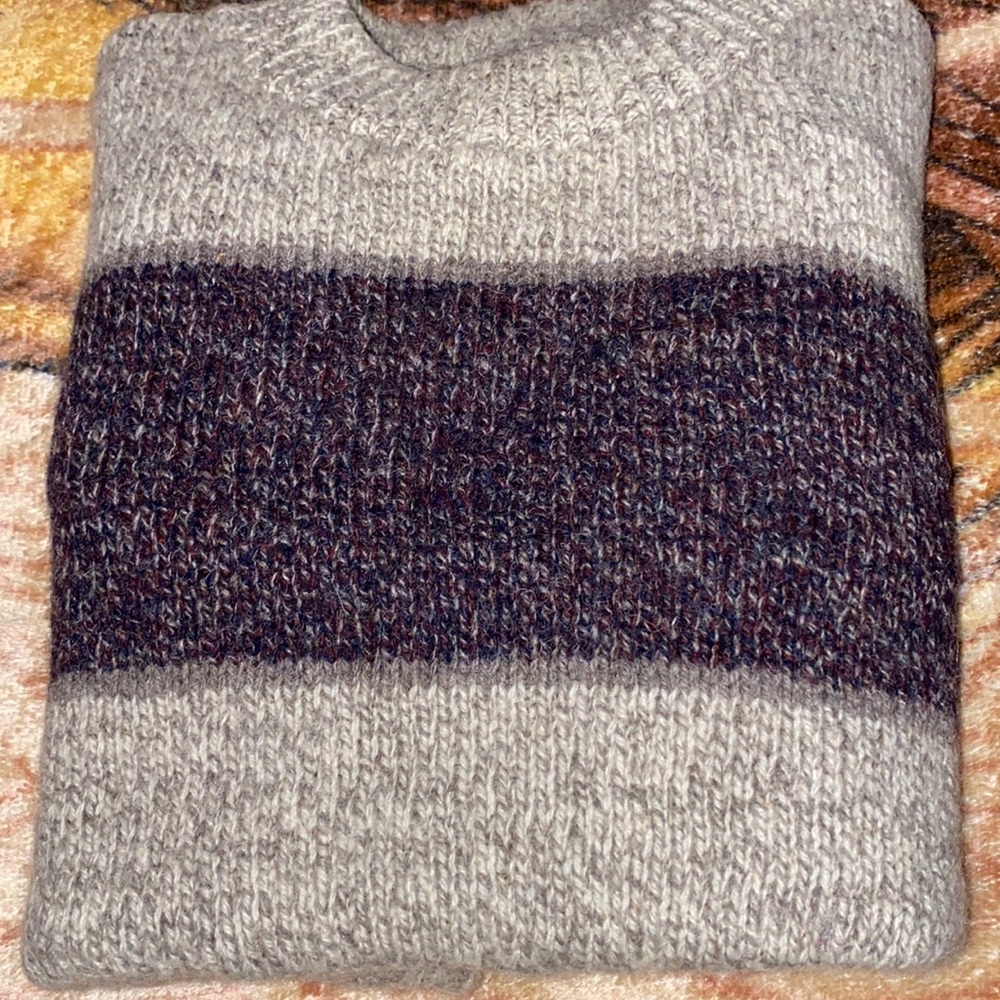 VINTAGE UNISEX ALPS KNIT SWEATER SIZE:M